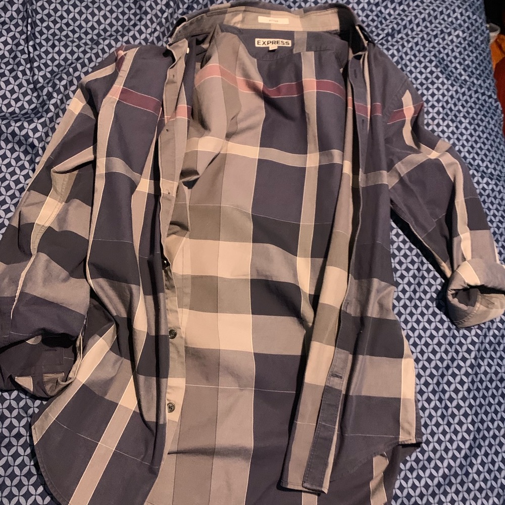 Bottom up men’s dress shirt